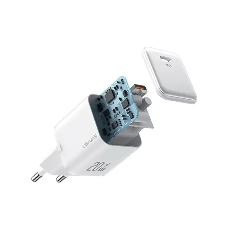 شارژر دیواری یوسمز مدل USAMS XFK US-CC124 با توان 20 وات